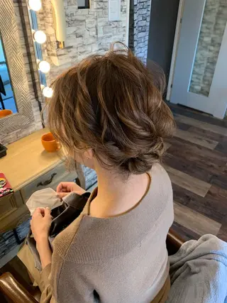 ヘアアレンジ hair make  Lucciのヘアスタイル