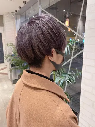 カラー メンズ ケアブリーチ /髪質 改善/古橋圭史郎のヘアスタイル