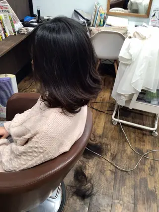 ミディアム 香川 裕基のヘアスタイル