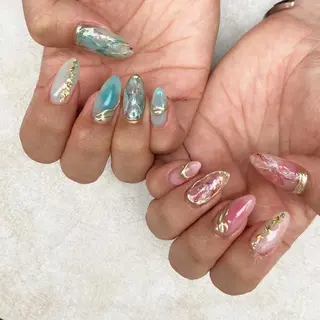 ネイル crestnail所属・小林 束紗のネイルデザイン