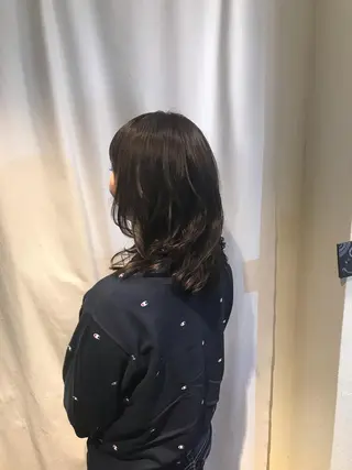 セミロング カラー 小杉輝/ショート /艶カラー✨のヘアスタイル