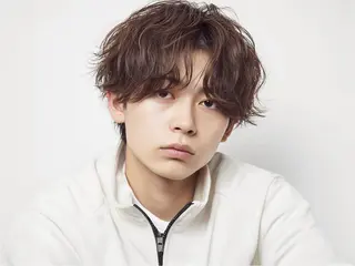 パーマ メンズ 石川 陽斗のヘアスタイル