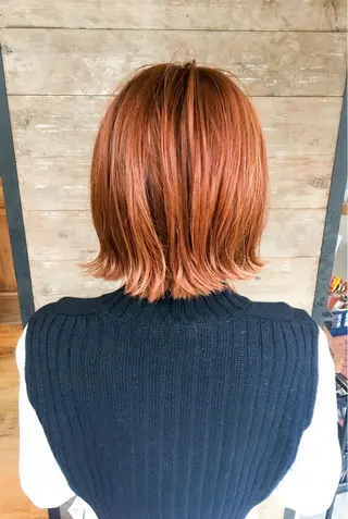 ショート カラー kiki所属・中田 敏明のヘアスタイル