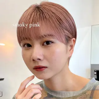 ショート カラー ヘアアレンジ ボブ/レイヤー/ 艶髪/HANA💗のヘアスタイル