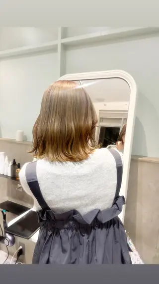 カラー ブリーチカラー∕ デザインカラー／ねねのヘアスタイル