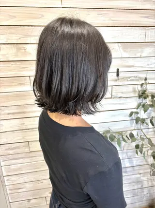 ミディアム ボブ/ショート 田中夕子のヘアスタイル
