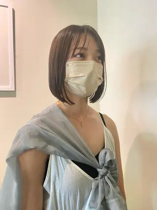 ショート カラー les baladins du miroir所属・🍃YURI 🍃のヘアスタイル