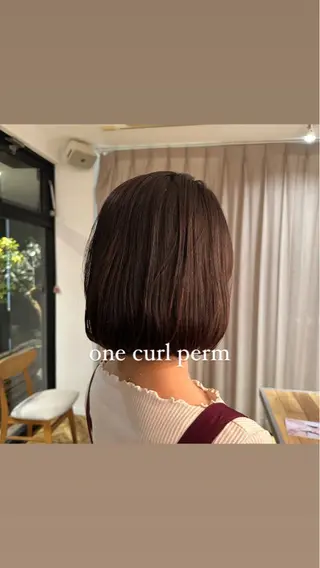 ショート パーマ ヘアアレンジ みなみ/韓国ボブ/ 韓国レイヤーのヘアスタイル
