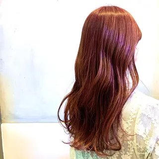 ロング カラー 西岡 優太のヘアスタイル