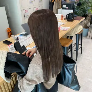 ロング カラー THE ESCALA 町田所属・町田縮毛矯正/ 髪質改善/美髪特化のヘアスタイル