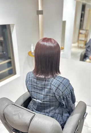 ミディアム 白土 さくらのヘアスタイル