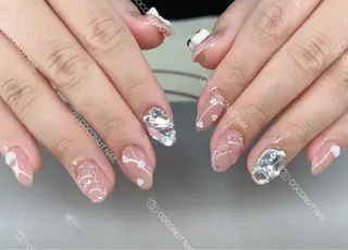 ネイル 神田 ココナッツのネイルデザイン