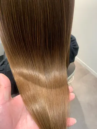 セミロング 松田 啓志のヘアスタイル