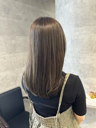 ミディアム カラー 外国人風ヘア/ 髪質改善/ayacaのヘアスタイル