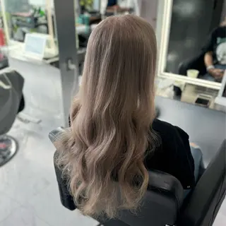 ロング CS made by SHACHU栄店所属・❤️‍🔥シールエク ＋カラー京❤️‍🔥のヘアスタイル