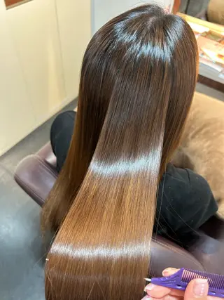 カラー 久保 璃々花のヘアスタイル
