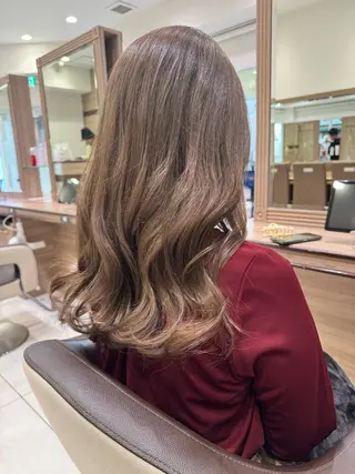 セミロング カラー 店長/髪質改善 小早川周大のヘアスタイル