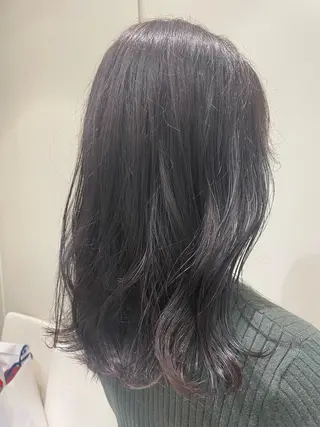 ミディアム カラー ヘアアレンジ 韓国ヘアメイク🎀/ 縮毛矯正✨山本媛香のヘアスタイル