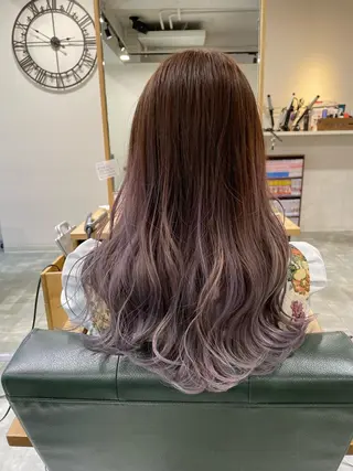 ロング カラー Tink　天神店所属・今村賢治/メンズ/ レイヤー✨艶カラーのヘアスタイル