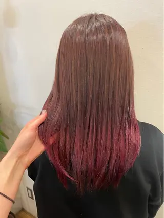 ロング カラー CIEL大名店所属・Rena/大名/ レイヤー/暖色🎀のヘアスタイル