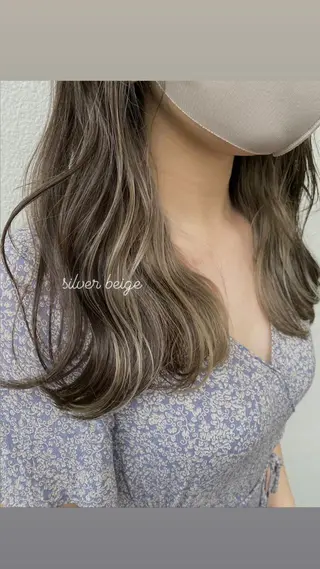 ロング カラー 髪質改善/艶カラー 🎀ヘアアレンジ🎀のヘアスタイル