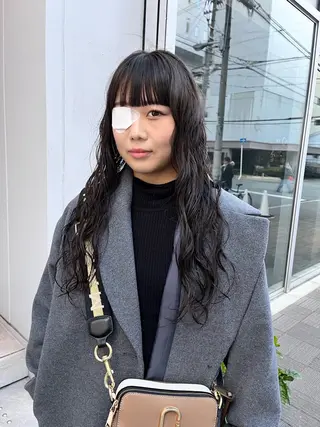 ロング パーマ メンズ ショート/パーマ/ カラー/FUKOのヘアスタイル