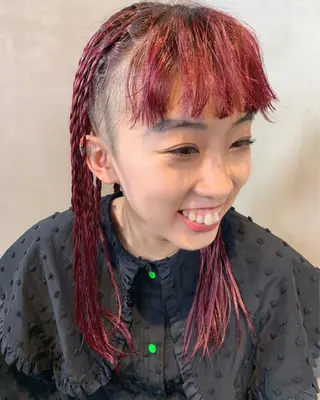 セミロング カラー ヘアアレンジ 優作 〜圧倒的信頼〜のヘアスタイル