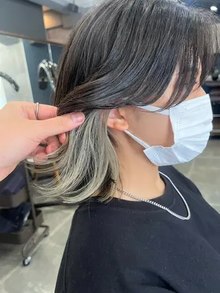 ミディアム カラー 銀座No.1🏆✨ メンズパーマ特化のヘアスタイル