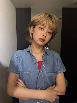 カラー パーマモデル募集/ 渋谷/TAIKIのヘアスタイル