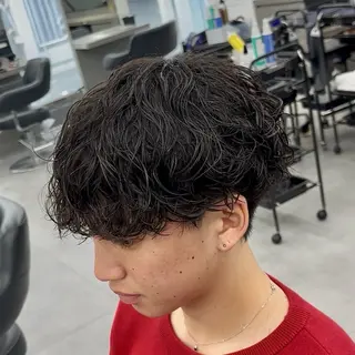 パーマ メンズ 🔱OVARL🔱 /メンズ特化/たいがのヘアスタイル