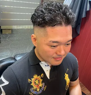 ショート 染谷 翔のヘアスタイル