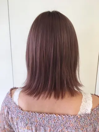 ショート カラー 髪質改善 頭身浴/ 中田のヘアスタイル