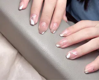 ネイル M🌷nail 長さだし専門店のネイルデザイン