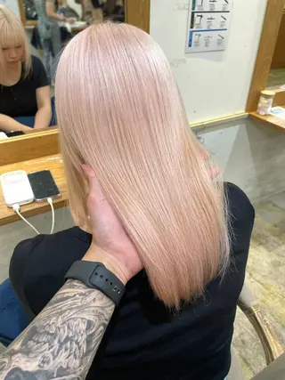 ロング バレイヤージュモデル 小林匠❤️‍🔥のヘアスタイル