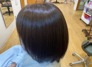 ミディアム カラー やました りんのヘアスタイル