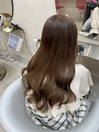 ロング カラー ヘアアレンジ なな💎韓国系/ 渋谷💎のヘアスタイル