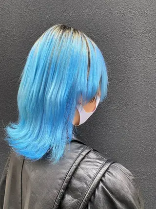 カラー 海老沼 奈月のヘアスタイル