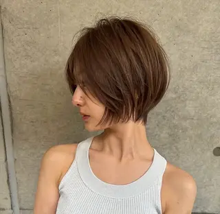ショート 🎀透明感ブラウ ンshizuka🎀のヘアスタイル