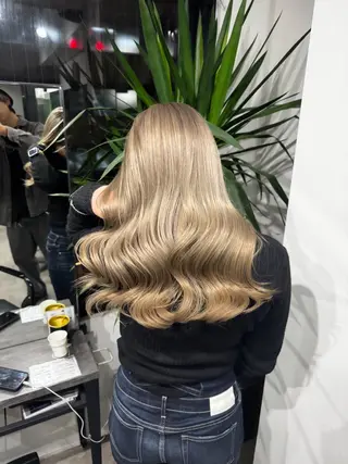 セミロング 黒木 大武のヘアスタイル