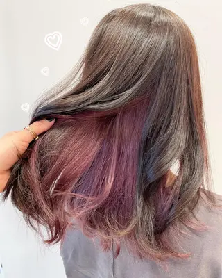 ミディアム カラー EMANON新宿東口所属・新宿駅近♡個室 ♡関口三都季🌜のヘアスタイル