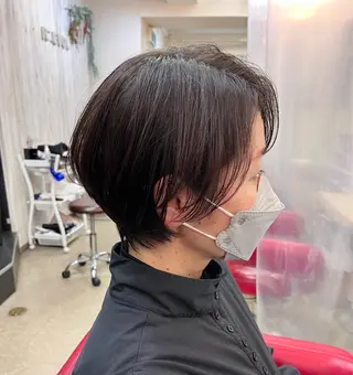 ショート カラー SALOWIN所属・ショート専門 笠井翔太のヘアスタイル