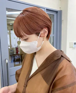 ショート カラー warme𓂂𓂃 fukaのヘアスタイル