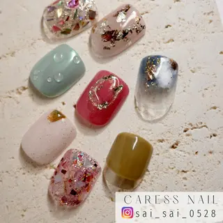 ネイル caress  nail カレスネイル　代々木上原所属・カレスネイル さいのネイルデザイン