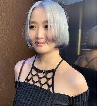ショート カラー 森田 三琴のヘアスタイル