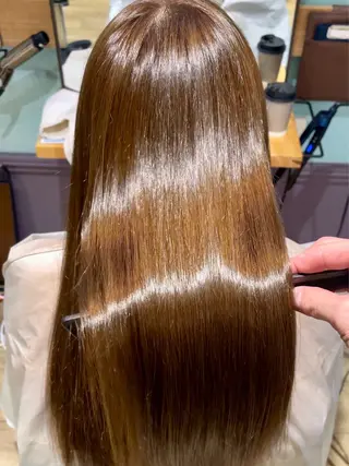 ロング カラー 大人可愛い透明感🌟 小顔・韓国髪🌟野中のヘアスタイル