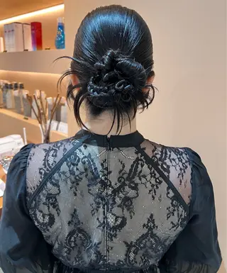 セミロング カラー ヘアアレンジ ✨カチモリ✨レイヤー 韓国ヘア🇰🇷ゆいのヘアスタイル