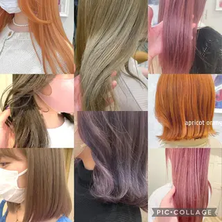 カラー ♥️ブリーチ/ボブ/ レイヤー♥️maiのヘアスタイル