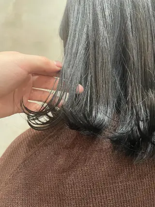 ミディアム カラー 【ピンク/韓国ヘア/ ヘアセット】亜海のヘアスタイル