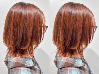 ミディアム sara中谷 哲のヘアスタイル