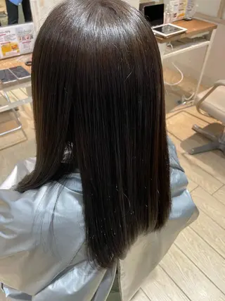 ミディアム afloatkobe所属・美髪/髪質改善 川口凌弥のヘアスタイル